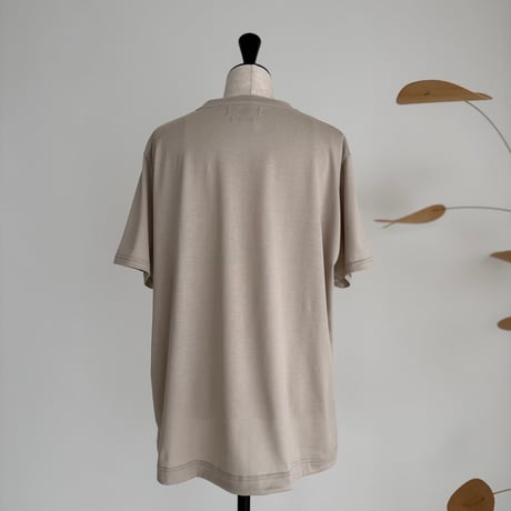 SUVIN GIZA PREMIUM POISE T-SHIRTS/NUDE BEIGE