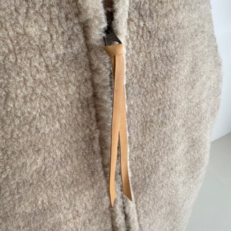 LEYERED QUILTING＆WOOLBOA JUMPER 商品詳細