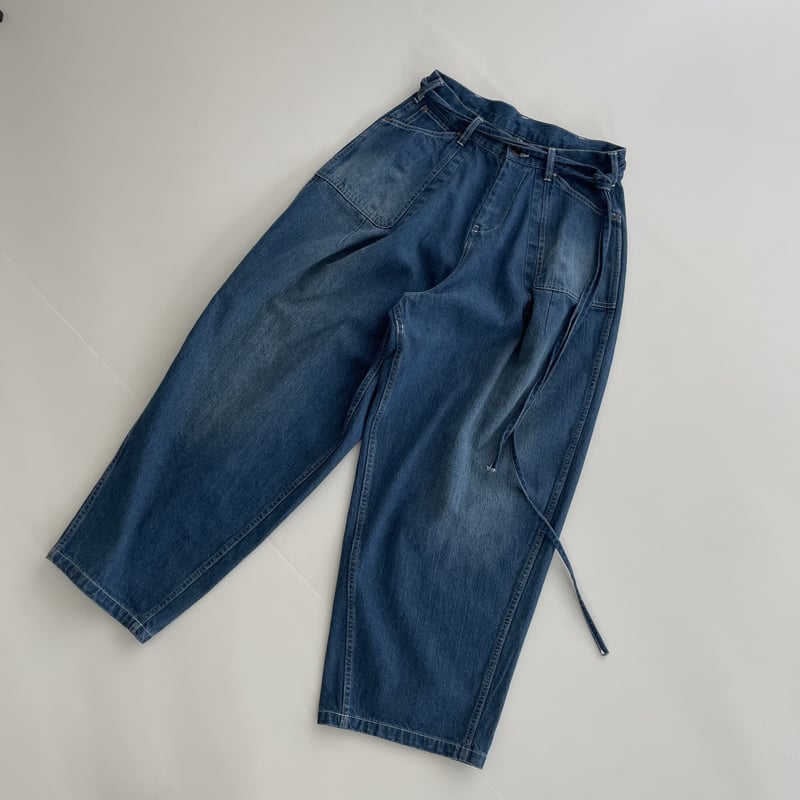 【ARGUE】 VINTAGE DENIM BACKER MOV PANTS