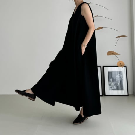 EUROPEAN FRENCH LINEN NUDON V DRESS