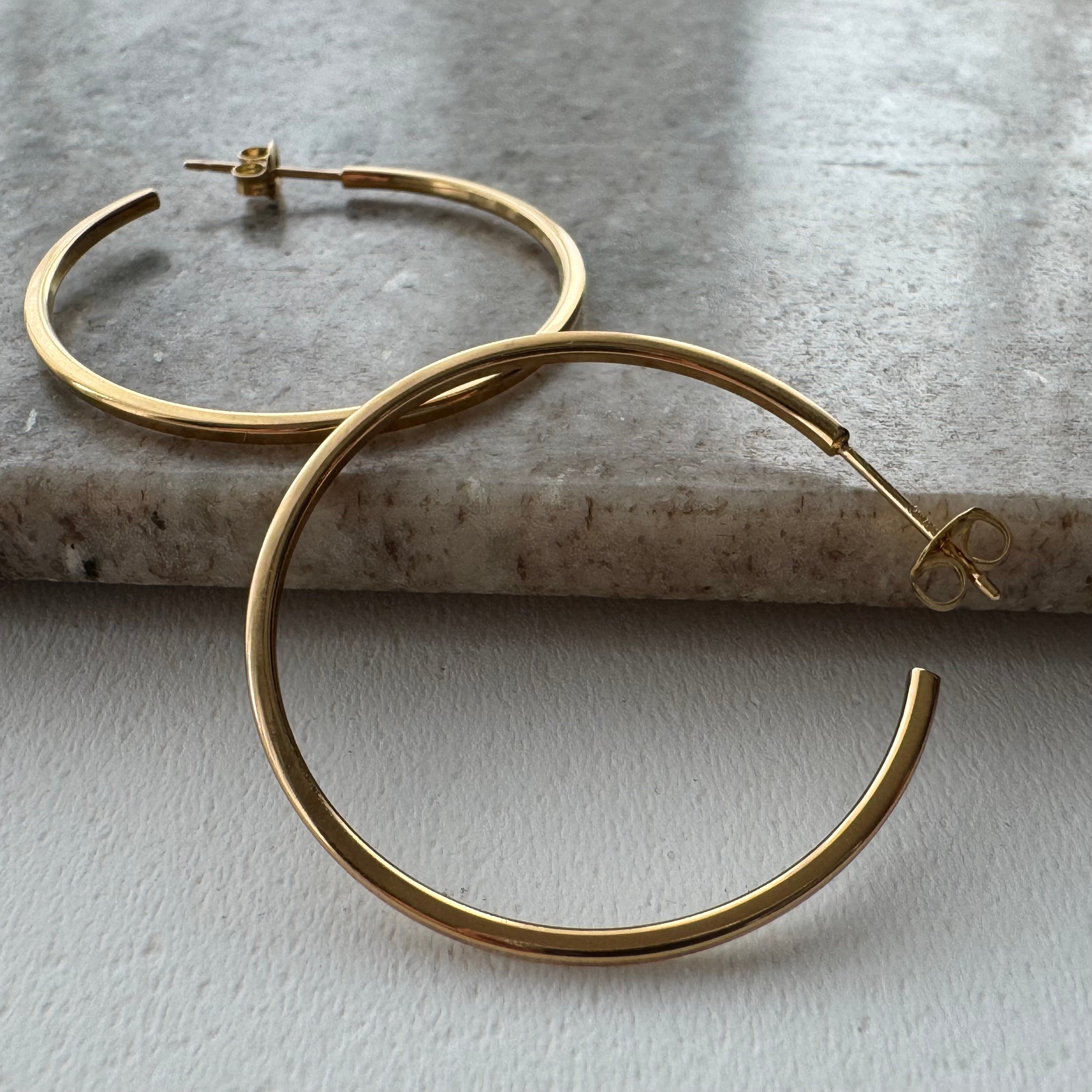 MIZUASHI HOOP PIERCE 4.8 / GOLD | ARGUE