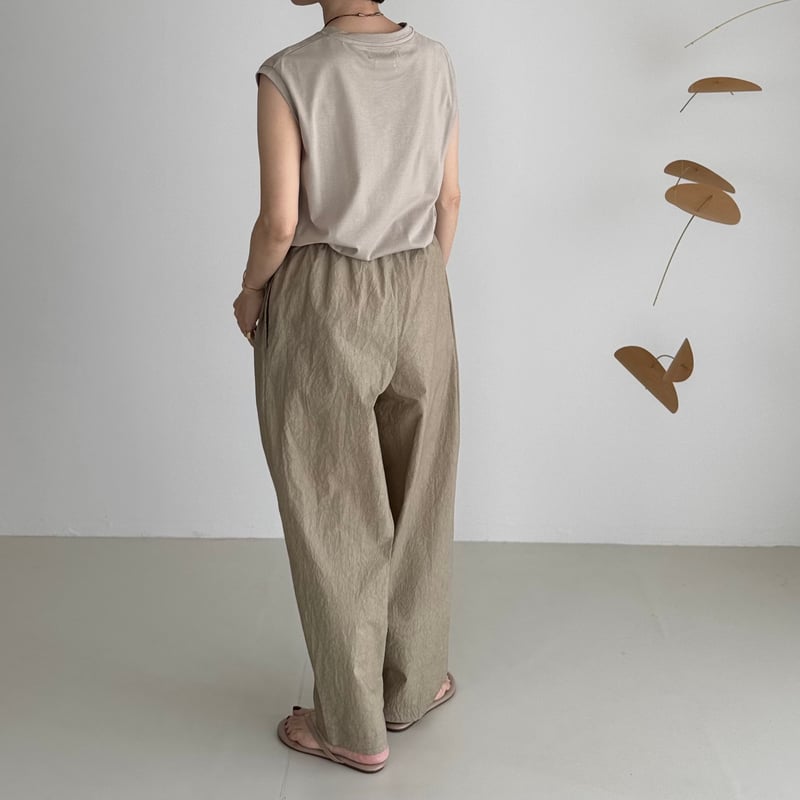 argue ENVY PANTS/CAMEL BEIGEサイズ①新品‼️ ENVY PANTS/CAMEL BEIGE | ARGUE