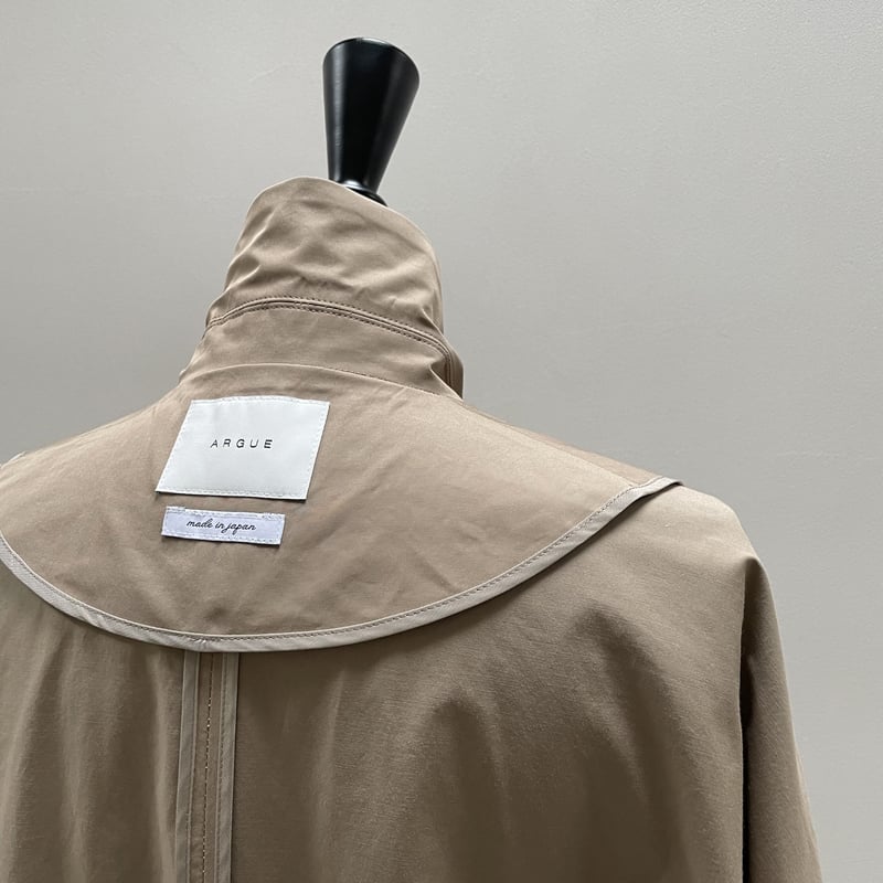 ESSENTIAL WIDE OVER TRENCH COAT/CAMEL BEIGE