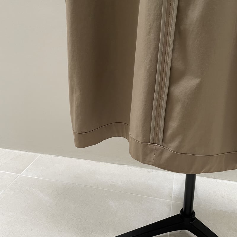 ESSENTIAL WIDE OVER TRENCH COAT/CAMEL BEIGE