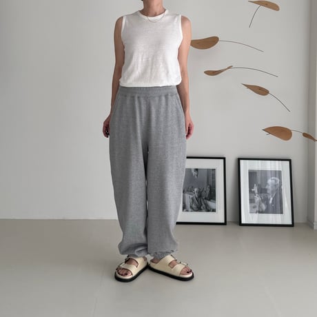 AMERICAN VINTAGE DRY SILKY SWEAT PANTS /GRAY