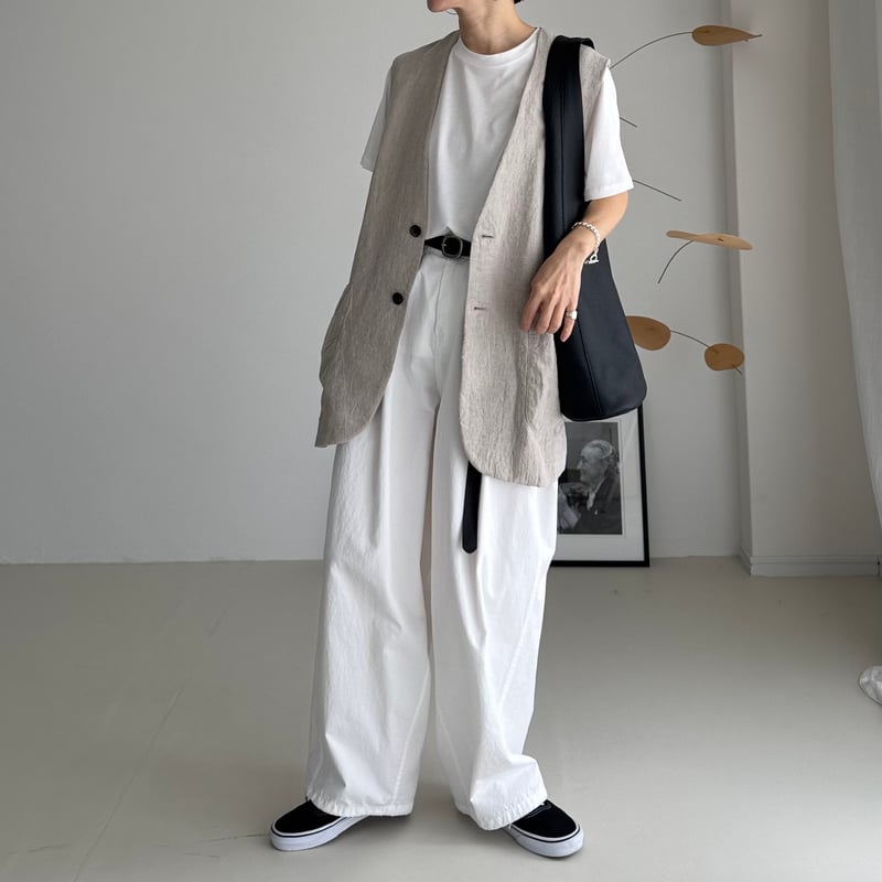 ARGUE SUVIN GIZA PREMIUM POISE Tシャツ ホワイト SUVIN GIZA PREMIUM POISE T-SHIRTS/WHITE | ARGUE