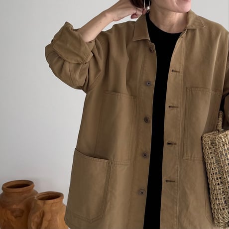 FOLK JACKET / CAMEL