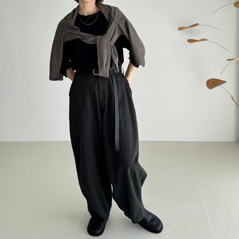 新品ARGUE LONG LETHER BELTベルト beige（nume） ARGUE - 新品ARGUE LONG LETHER BELTベルト beige（nume）の通販