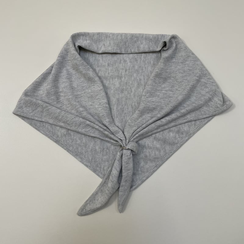 FAM CLASSIC KNIT with scarf/GRAY | ARGUE