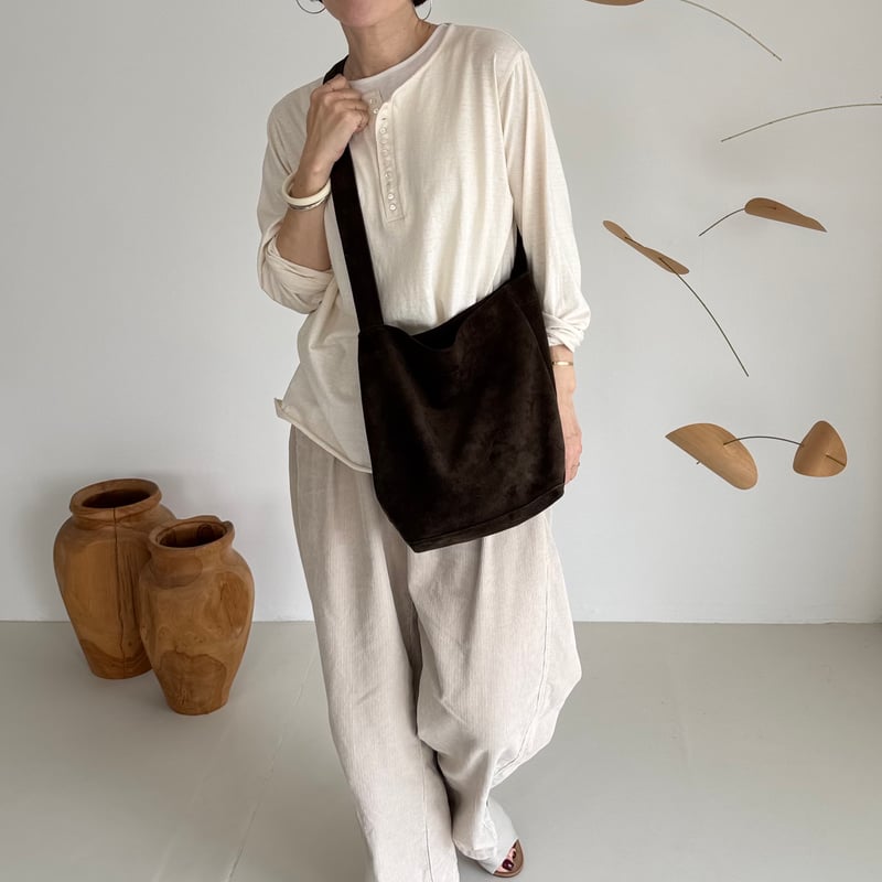 新品　argue GOAT LEATER SHOLDER BAG GOAT LEATER SHOLDER BAG | ARGUE