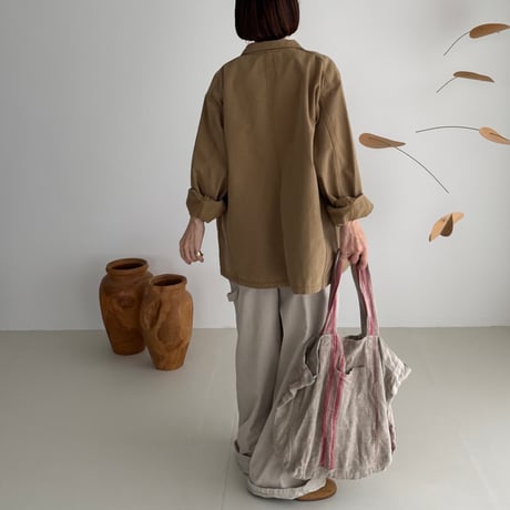 FOLK JACKET / CAMEL