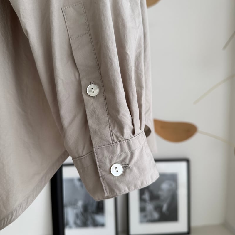 ORGANIC COTTON ROUGH MELLOW SHIRTS/GRAGE | ARGUE