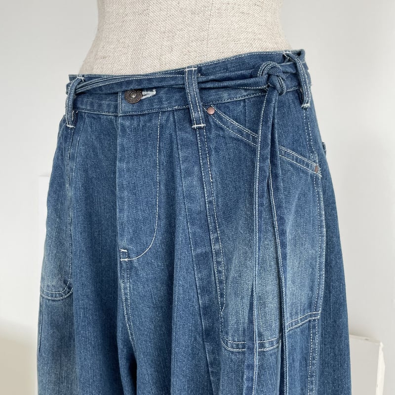 【ARGUE】 VINTAGE DENIM BACKER MOV PANTS