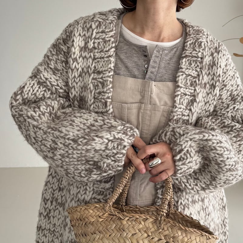 COTTON YAKWOOL HENRY-NECK LT | ARGUE