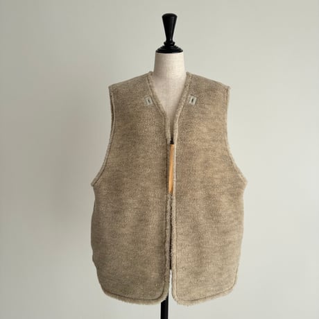 LEYERED QUILTING＆WOOLBOA JUMPER 商品詳細