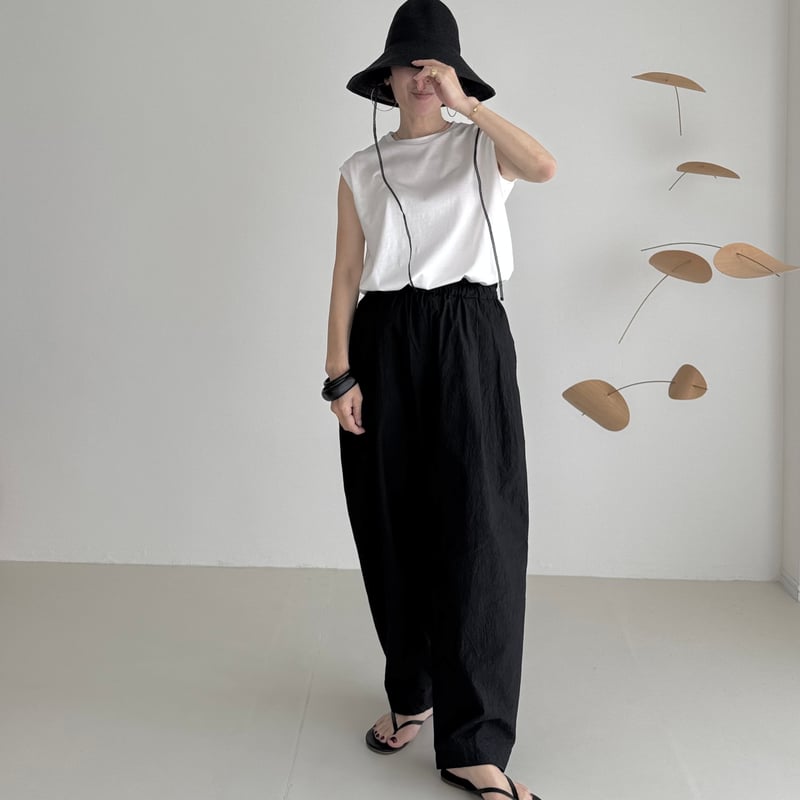 argue バフィパンツ　ブラック　1 ENVY PANTS/ BLACK | ARGUE