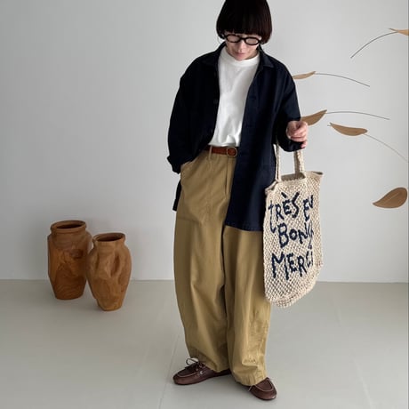 FOLK JACKET /NAVY