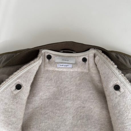 LEYERED QUILTING＆WOOLBOA JUMPER 商品詳細