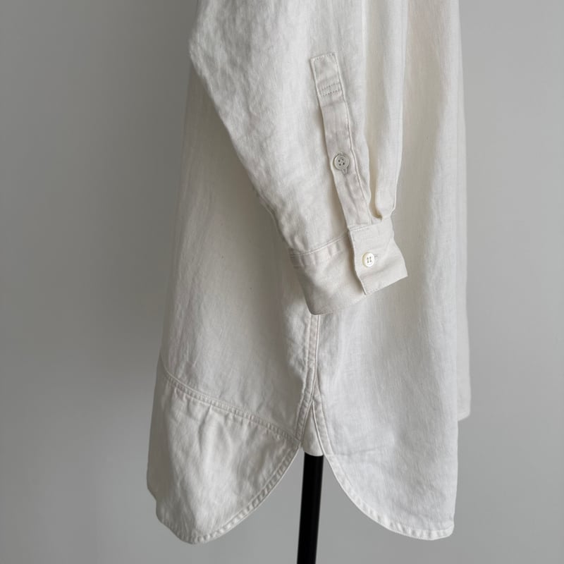 LINEN COTTON DENIM SHIRT TUNIC | ARGUE
