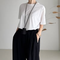 SUVIN GIZA PREMIUM POISE T-SHIRTS/WHITE
