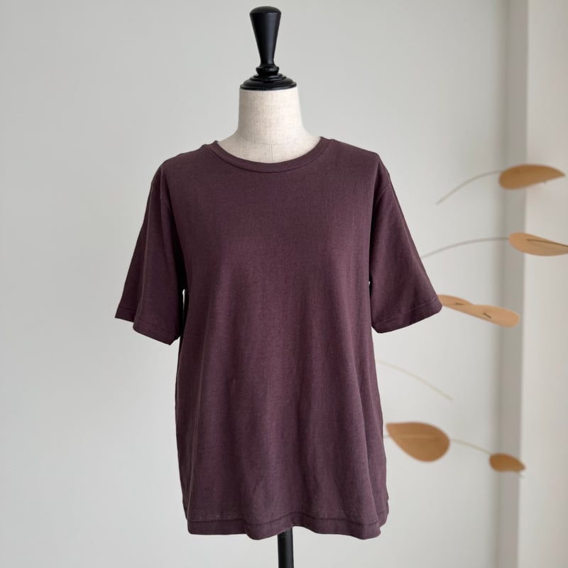 BELGIUM LINEN×COTTON PERFECT REGULAR T BELGIUM LINEN×COTTON PERFECT REGULAR T-SHIRTS/B