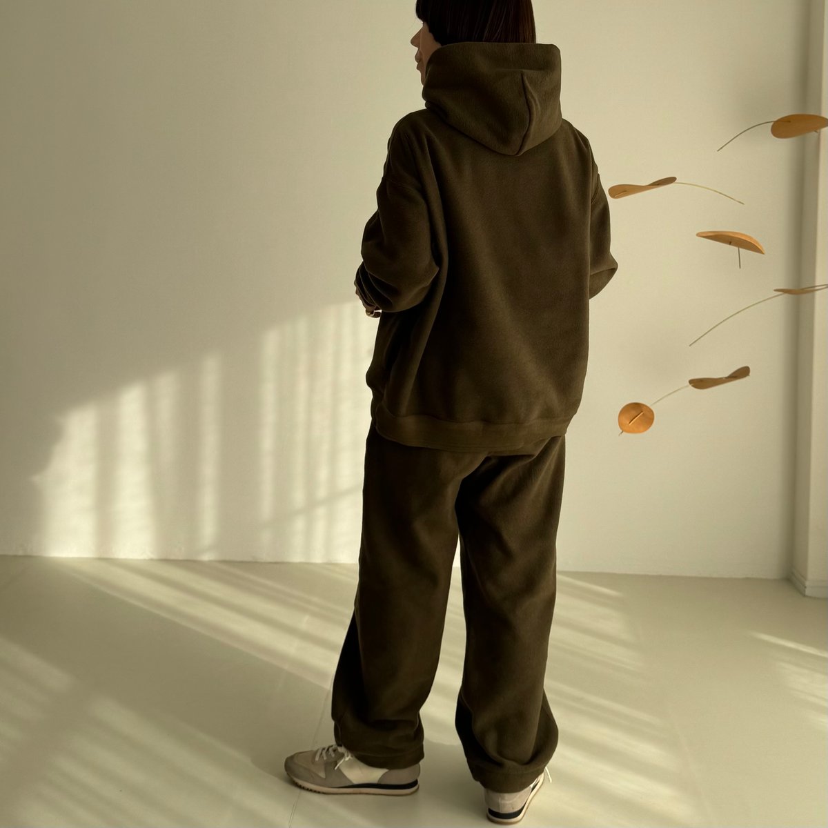 サイズ1 ITALY MELLOA FLEECE FOODIE argue ITALY MELLOA FLEECE