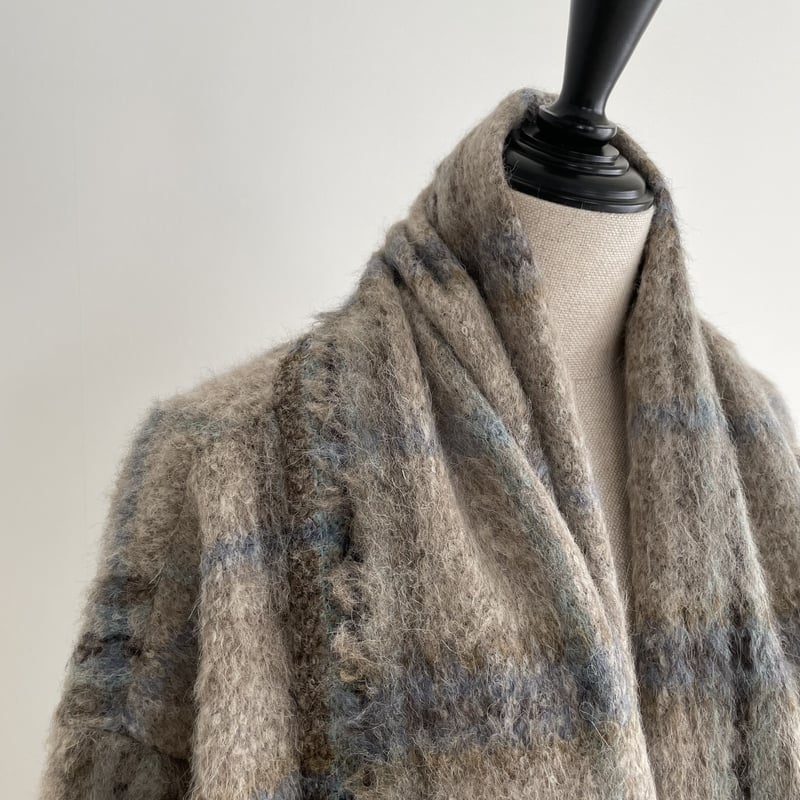 ジャケット・アウター argue ALPAKA WOOL SHAGGY SHAWL COAT argue ALPACA WOOL SHAGGY SHAWL COAT 【公式通販】