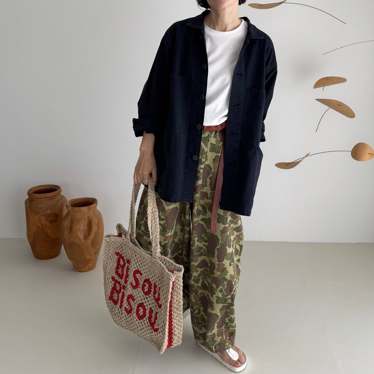 FOLK JACKET /NAVY | ARGUE