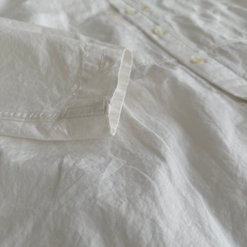 ジャケット・アウター argue JUSCOM JACKET / WHITE ARGUE JUSCOM JACKET WHITE ホワイトコットンジャケット Wide