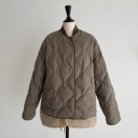 LEYERED QUILTING＆WOOLBOA JUMPER 商品詳細