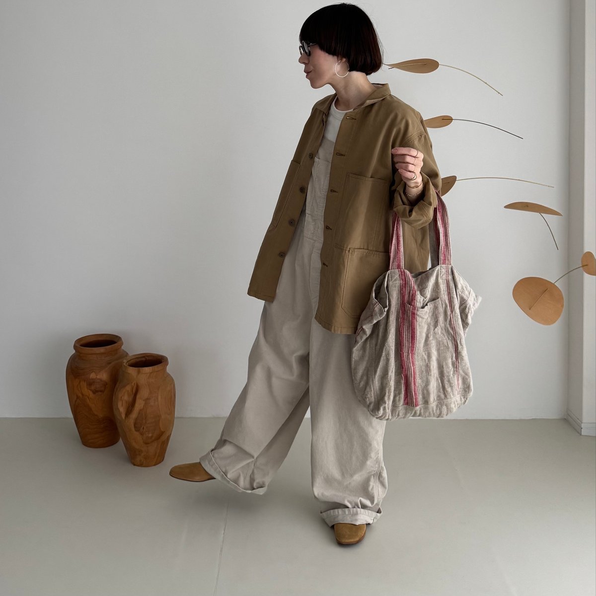 FOLK JACKET / CAMEL | ARGUE