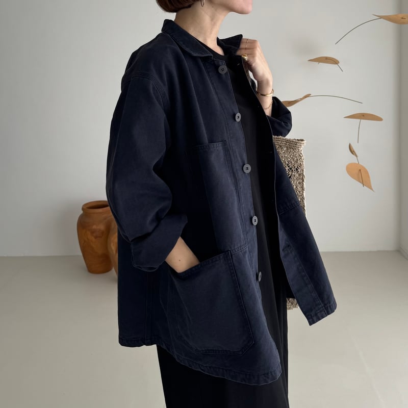 ジャケット・アウター ARGUE FOLK JACKET FOLK JACKET /NAVY | ARGUE