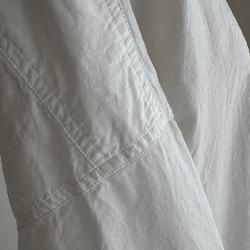 ORGANIC COTTON ROUGH MELLOW SHIRTS/WHITE | ARGUE