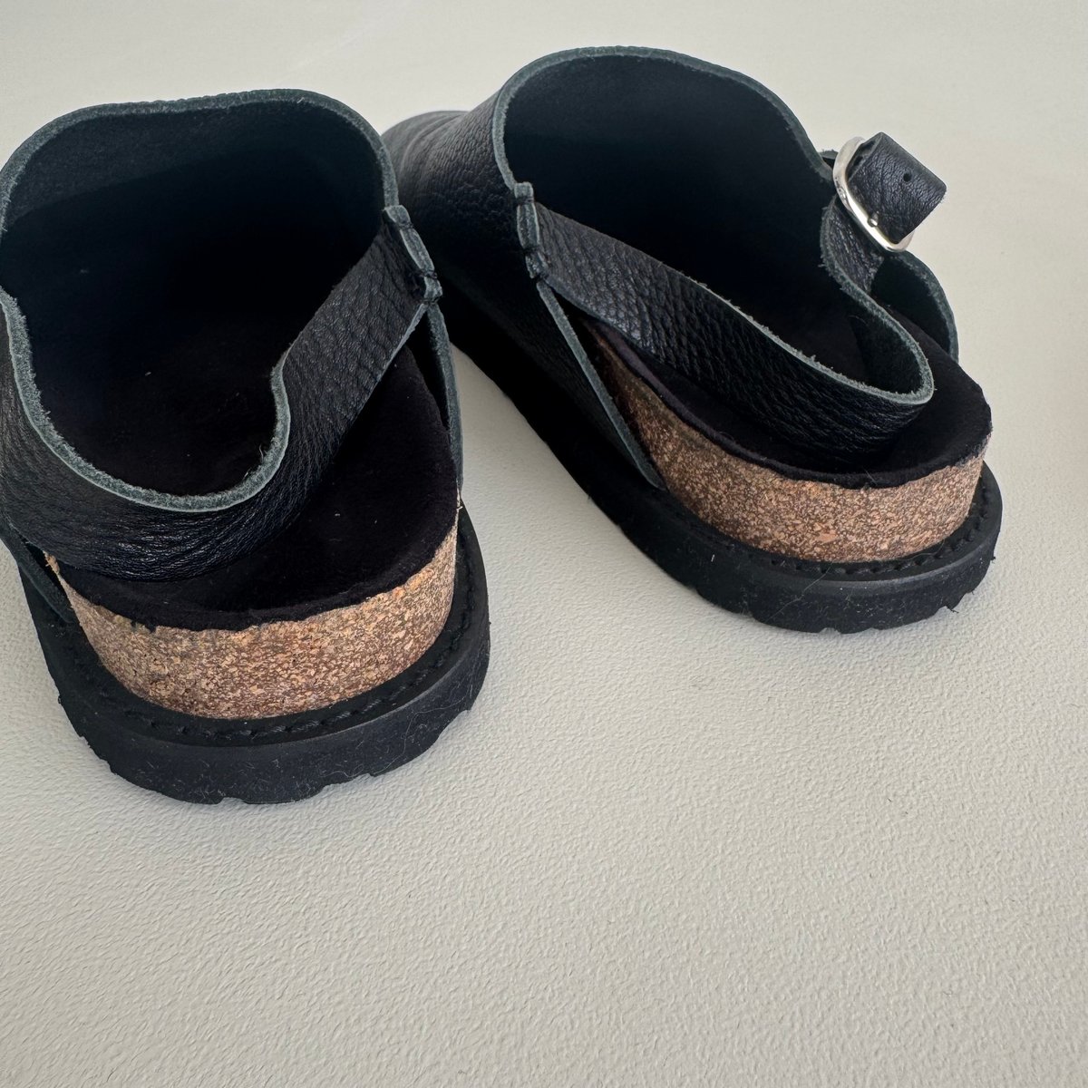 saboです。他の方購入不可です。 OBLIQUE SABO SHOES / SINGLE LETHER (BLACK) | ARGUE