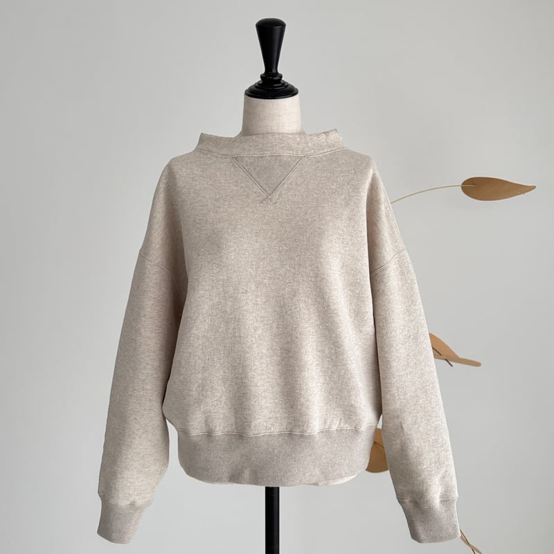 トップス ARGUE SWEAT PULLOVER OATMEAL fufufu-sweat pullover / oatmeal | ARGUE