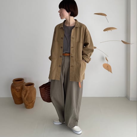 FOLK JACKET / CAMEL