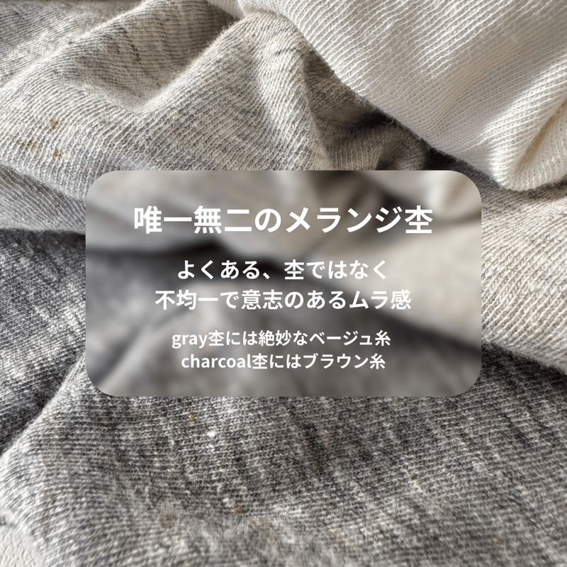 RAW MELANGE COTTON JERSEY Layered Long T-shir