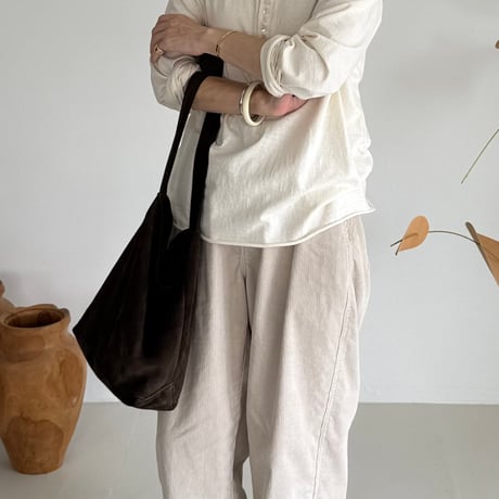 GOAT LEATER SHOLDER BAG
