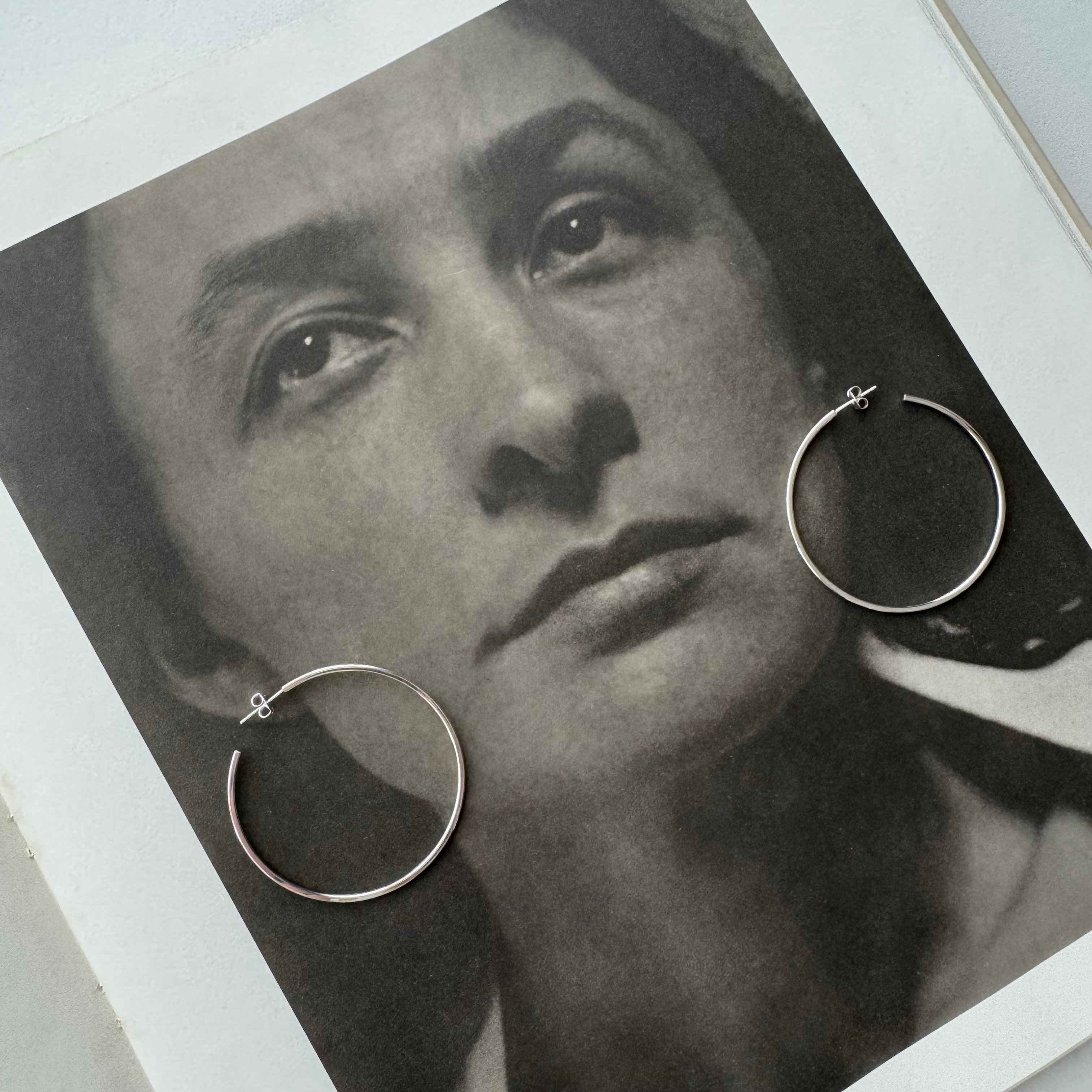 MIZUASHI HOOP PIERCE 4.8 /SILVER | ARGUE