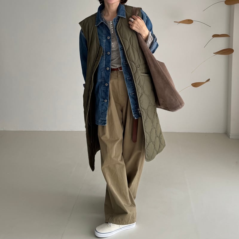 COTTON YAKWOOL HENRY-NECK LT | ARGUE