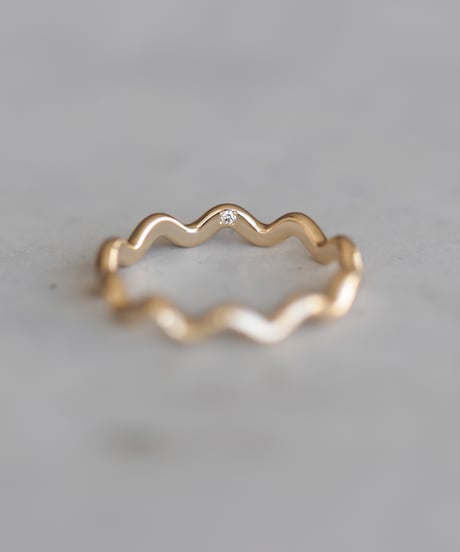 UNE ring -K10YG-