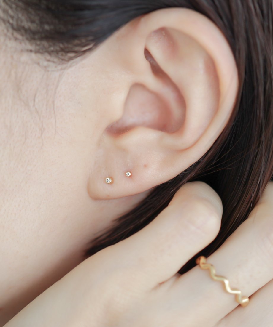 DOT Diamond pierce 15 -K18- | comado DOT Diamond pierce 15 -K18- | comado