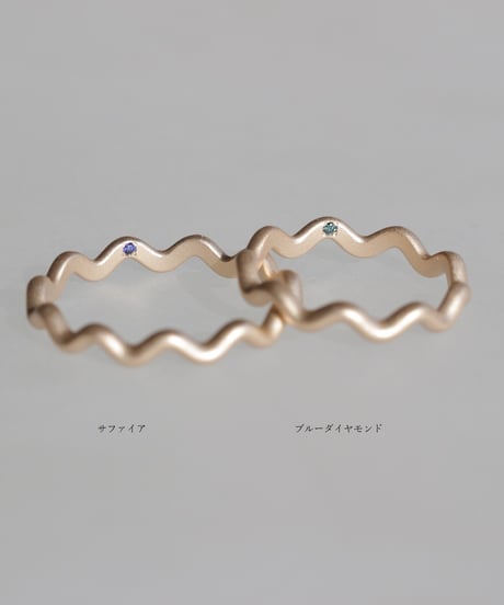 【追加オプション】“UNE ring” inside stone 追加