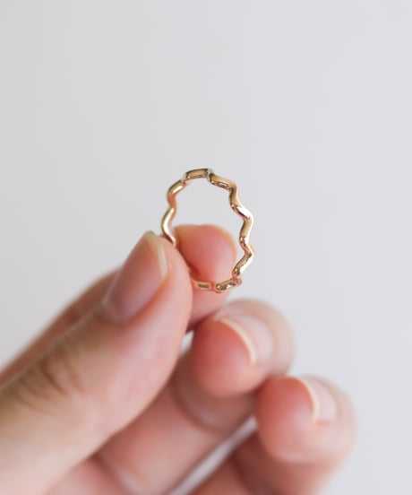 UNE ring -K10YG-