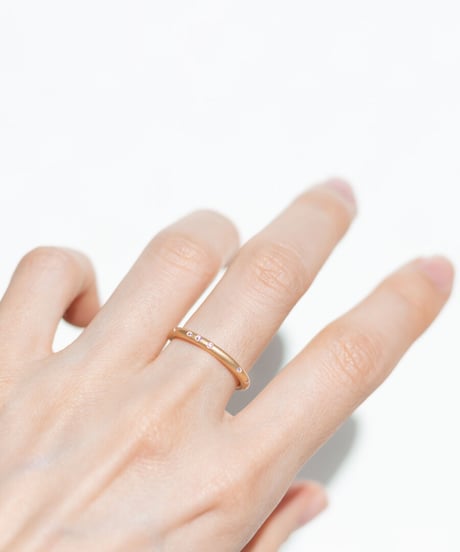 REFLECTION Dia RING -K18-