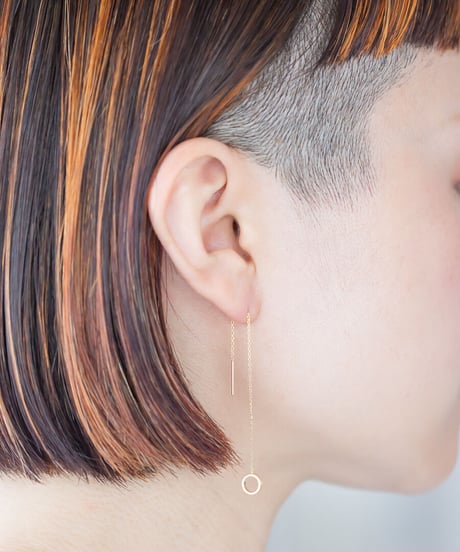OUTLINE circle pierce L -K14-