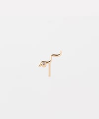 TONE Dia wave pierce -K18-
