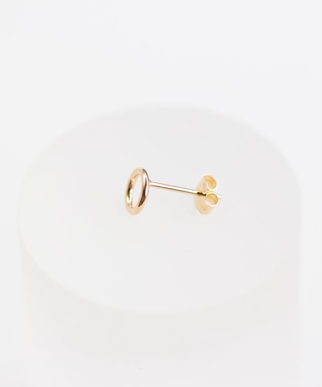 TONE circle pierce -K18-