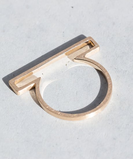 OUTLINE rectangle ring -K14-