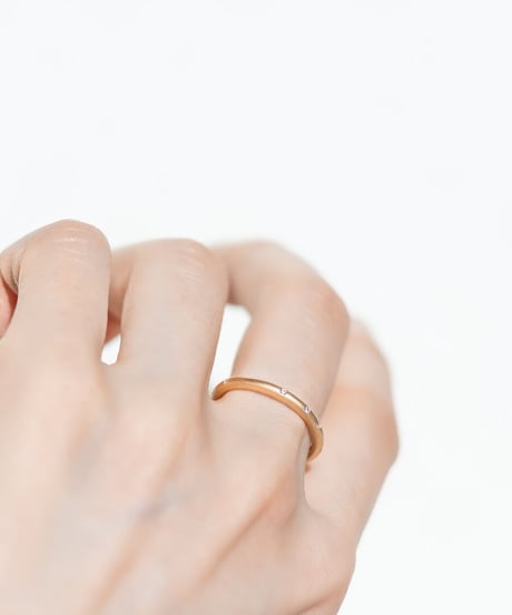 REFLECTION Dia RING -K18-